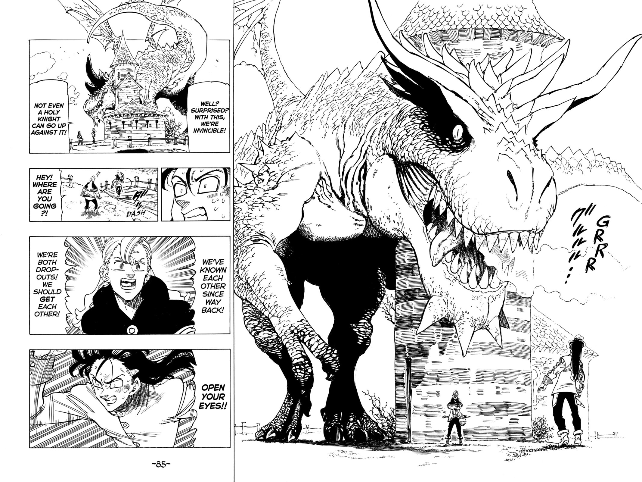Roar of Destruction page 1