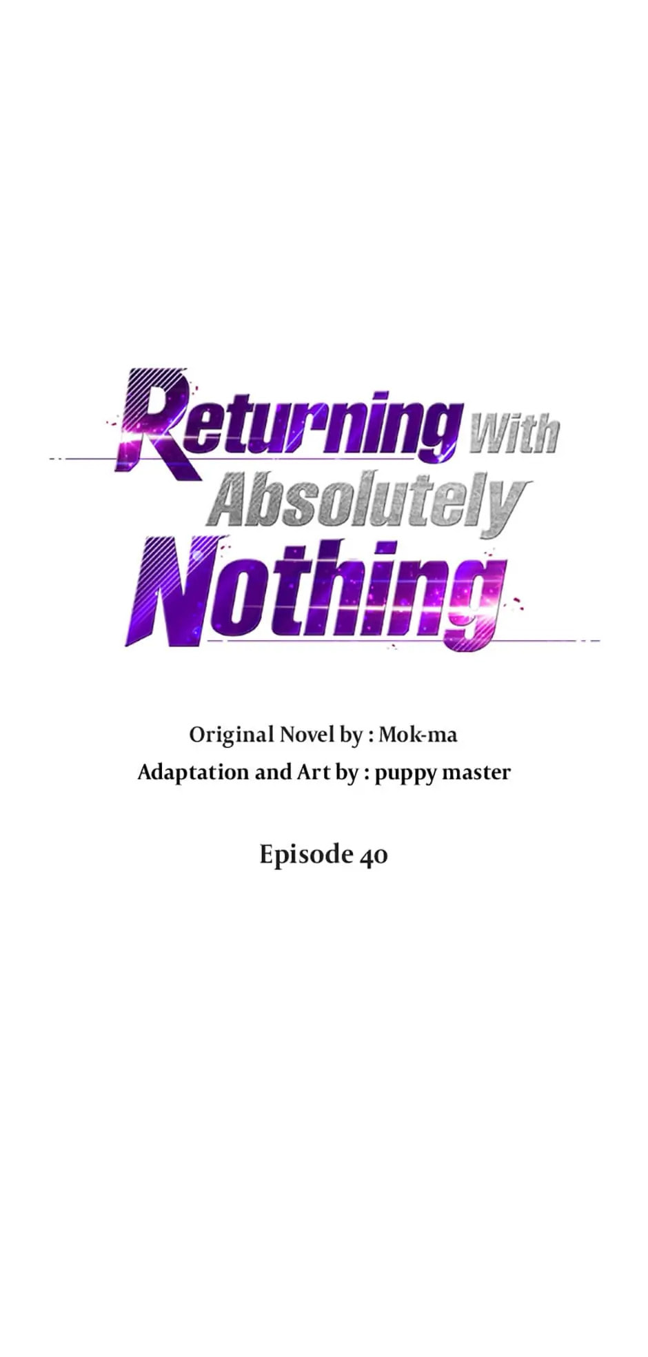 Returning With Absolutely Nothing – Chapter 40 page 27
